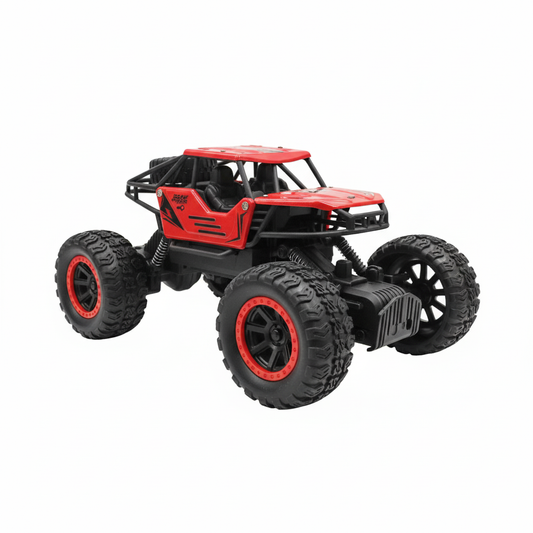 Rock Master Off-Road RC Car with Suspension Springs | 4x4 High-Speed Monster Truck for Kids