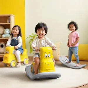 3-in-1 Rock & Roll Ride-On β Push Car, Rocking Horse & Balance Board for Toddlers (12 Months β 5 Years)