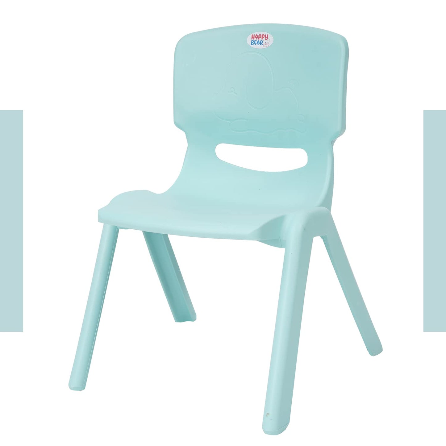 Kids Plastic Chair β Durable & Lightweight, 9.3" Seat Height, Indoor & Outdoor Use, Comfortable & Ergonomic for Boys & Girls 2+ Years, Pink
