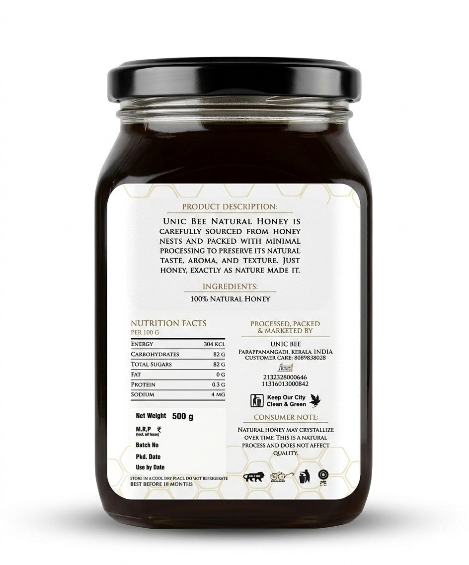 Raw Wild Honey – Pure Forest Gold