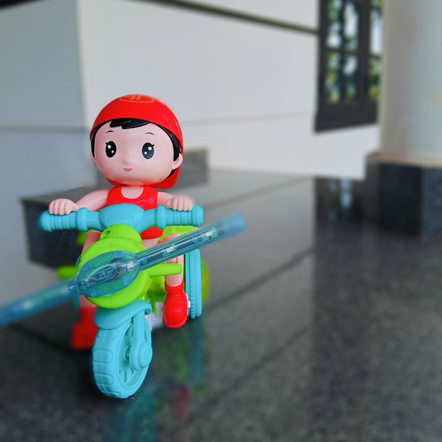 Cool Tricycles Stunt Toy – 360° Rotating Light & Music (3+)