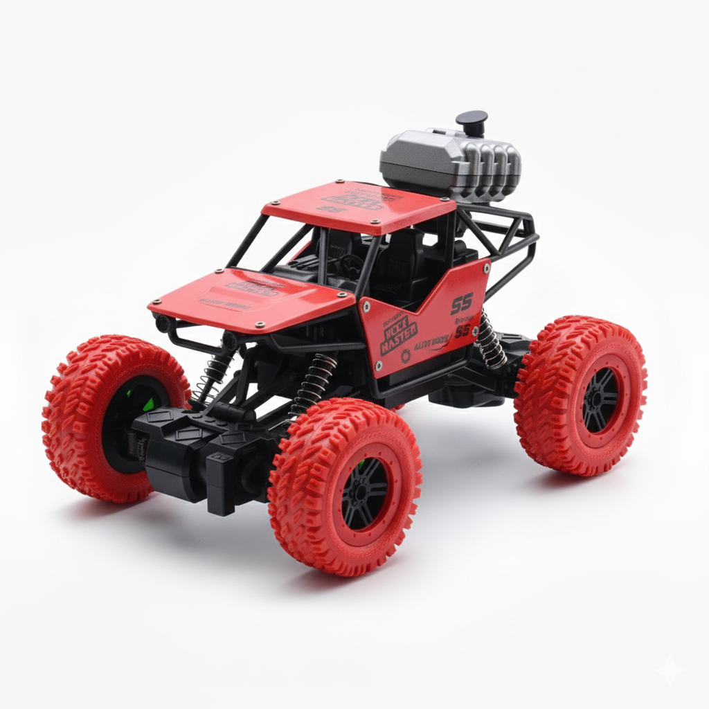Rock Master RC Off-Road Car with Smoke & Spray (3+)