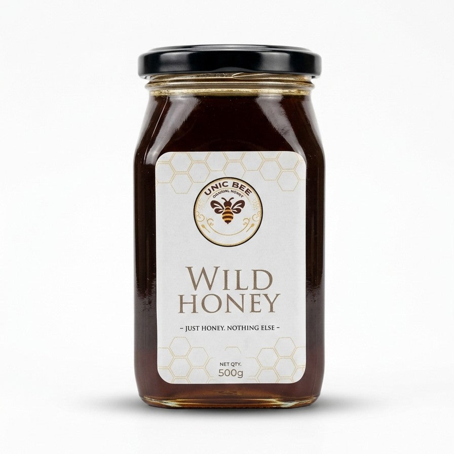 Raw Wild Honey – Pure Forest Gold