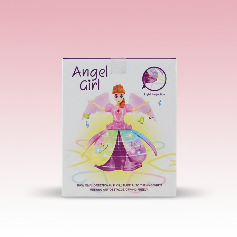 Angel Girl 3+ Spinning Doll – Lights & Music, Educational, Boosts Auditory & Hands-On Skills