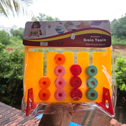 Montessori Brain Tonic Slide Puzzle Game for Kids