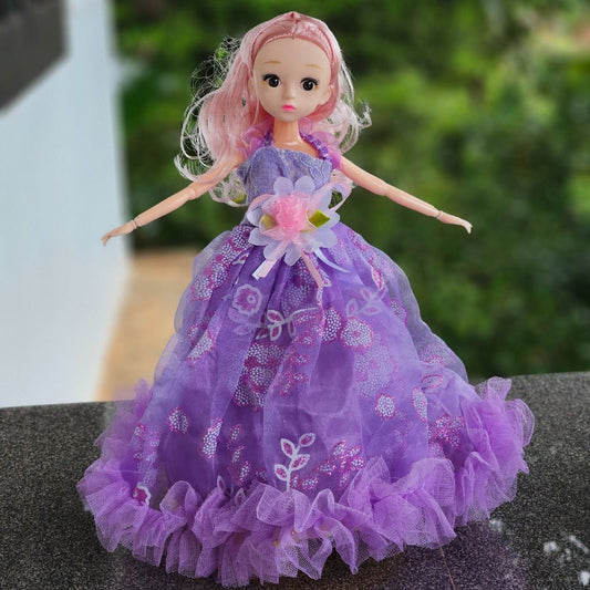 Fianna Princess Doll - Joints Rotate 360° | Music/Rotation Steps Feature | Collectible Fashion Doll Toy