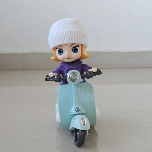 Motor Tide Flow Scooter Rider Toy with Light & Music (3+)