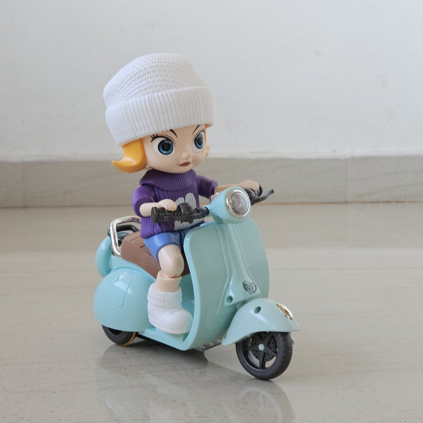 Motor Tide Flow Scooter Rider Toy with Light & Music (3+)