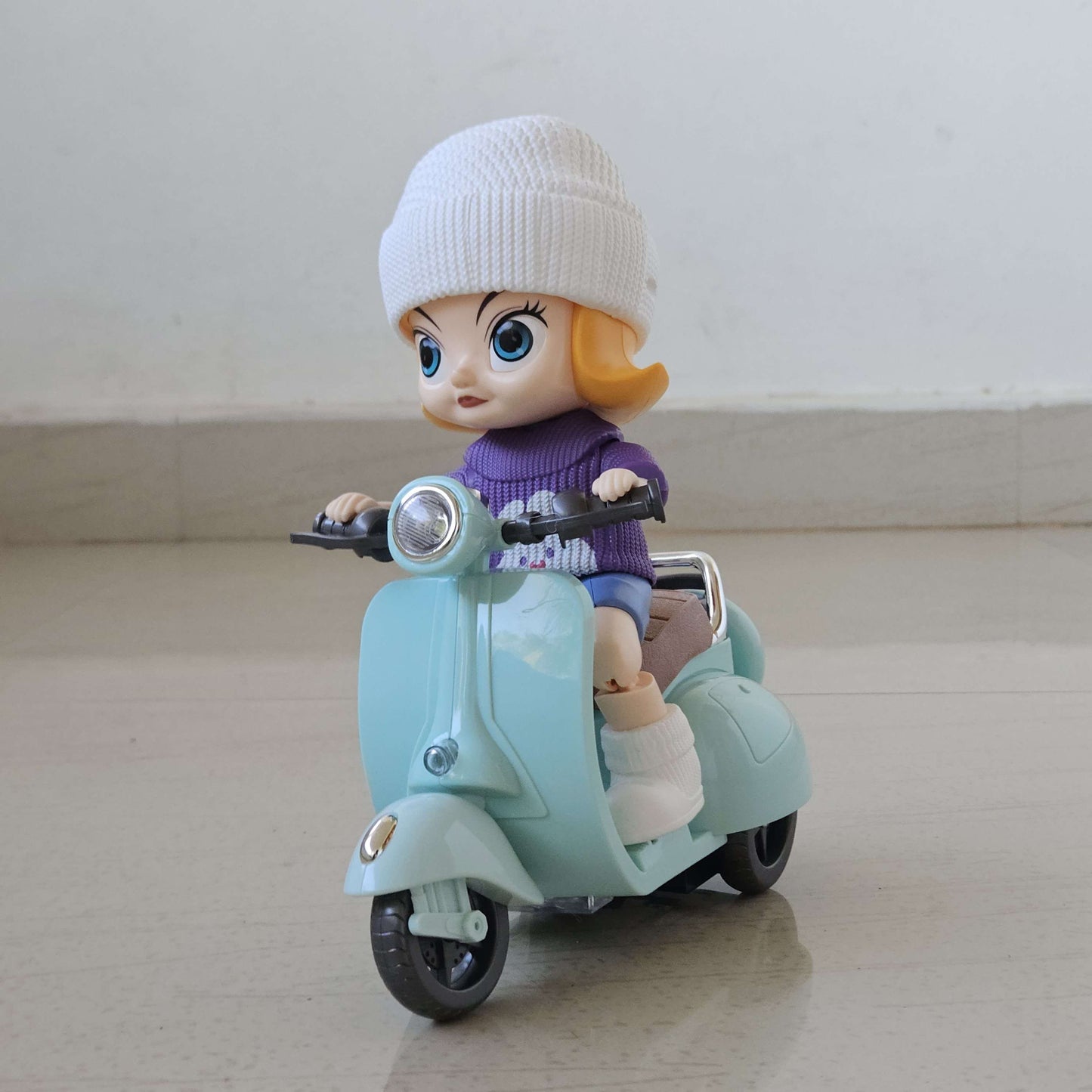 Motor Tide Flow Scooter Rider Toy with Light & Music (3+)