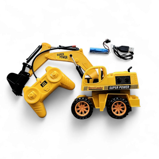 Cheetah Truck RC Excavator – Flash Control | Rechargeable