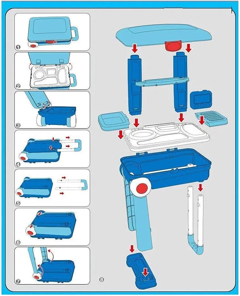 Little Doctor Set for Kids – 2-in-1 Portable Medical Playset (3+)
