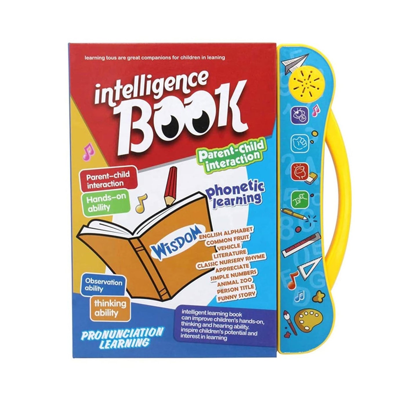 Interactive Intelligent Learning Book for Kids – Educational Sound Book - Prepaid only