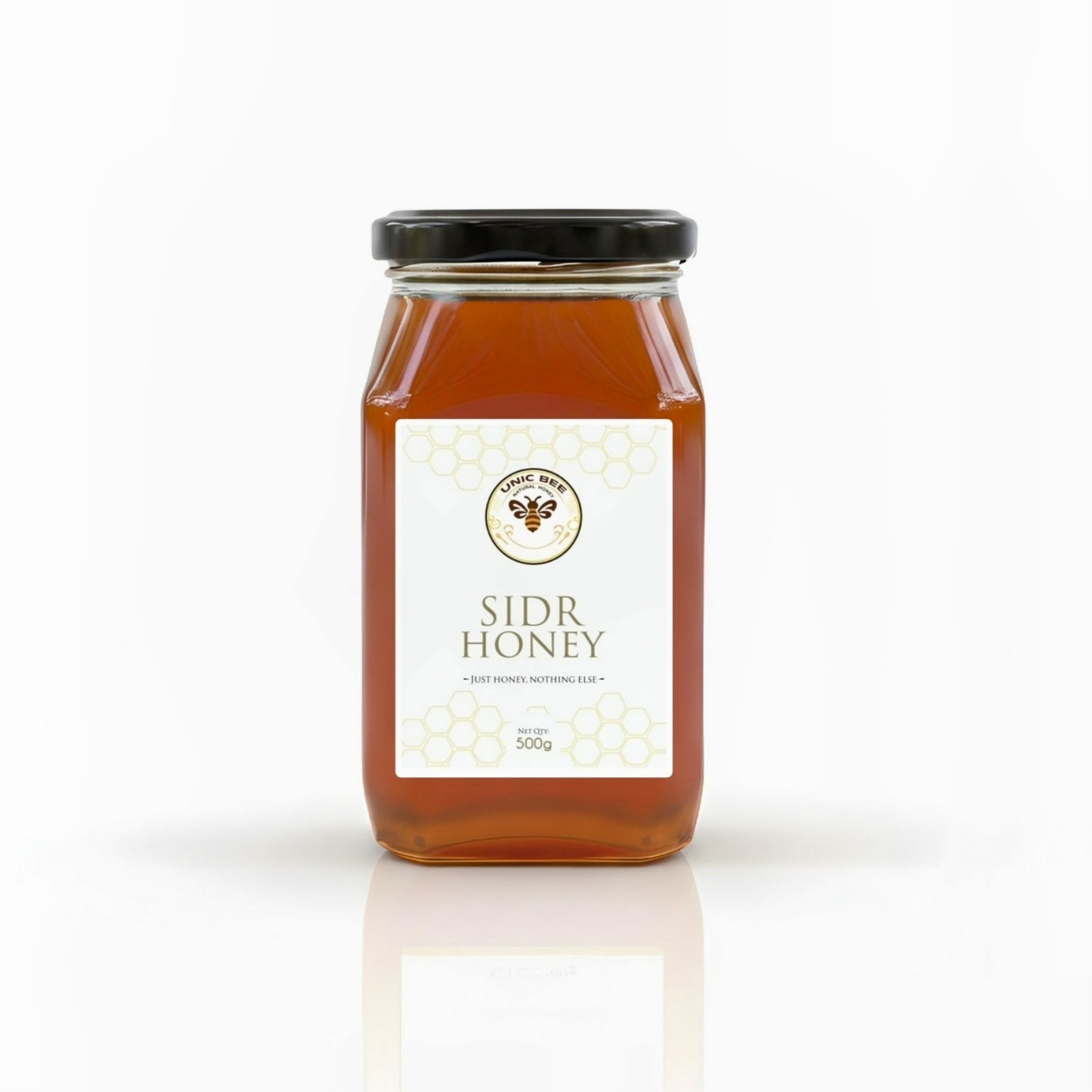 Sidr Honey – 100% Pure Premium Raw Honey | Wild Harvested & Lab Tested - 500g