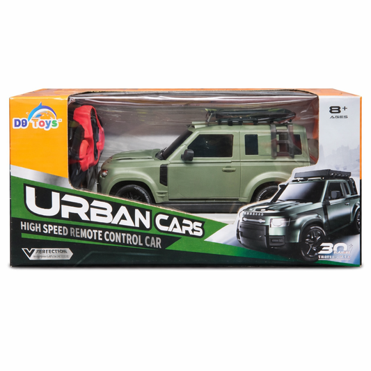 RC Urban Defender Car Toy (8+) – High Speed Remote Control SUV with Realistic Design