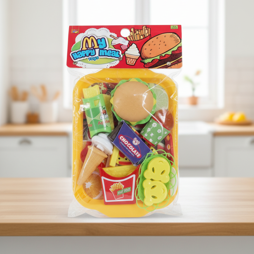 Happy Meal Deluxe Burger Play Set for Kids (3+) - Prepaid only