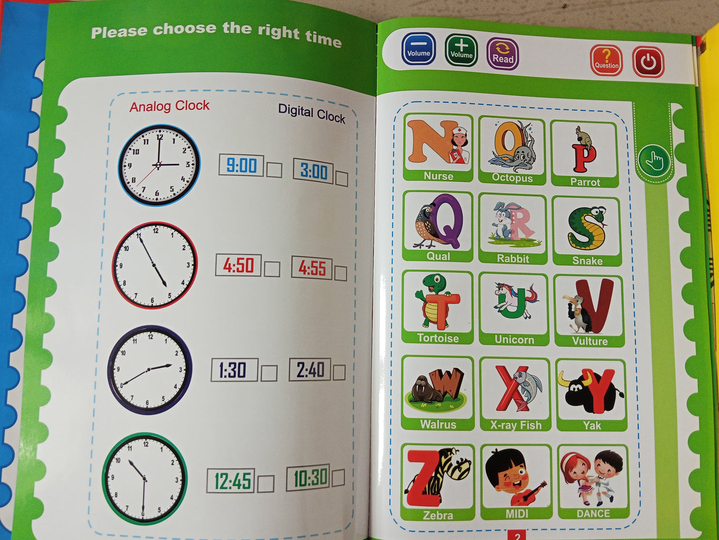 Interactive Intelligent Learning Book for Kids – Educational Sound Book - Prepaid only