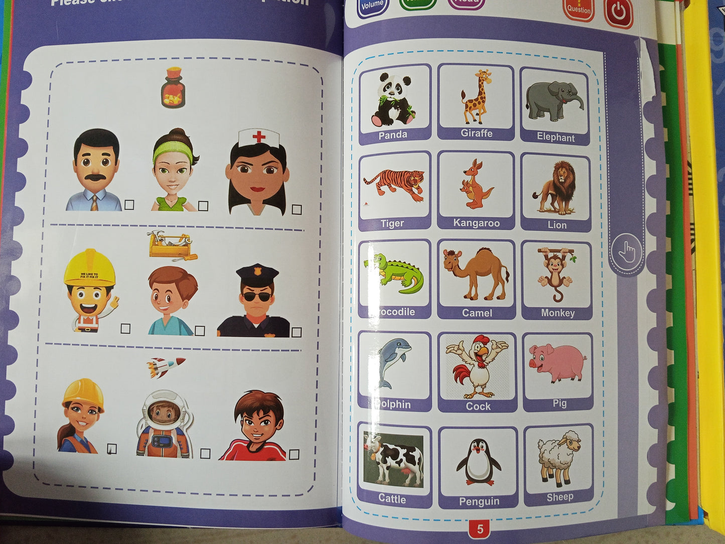 Interactive Intelligent Learning Book for Kids – Educational Sound Book - Prepaid only