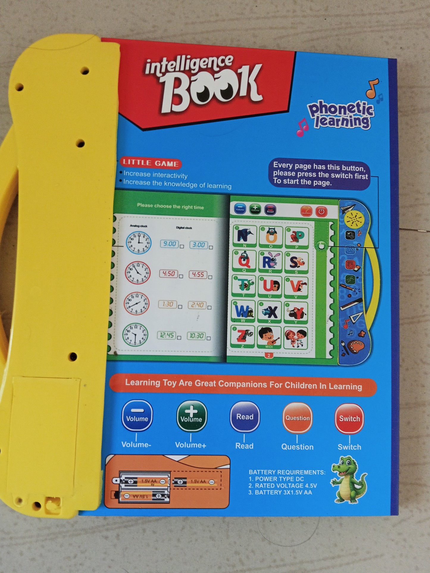 Interactive Intelligent Learning Book for Kids – Educational Sound Book - Prepaid only