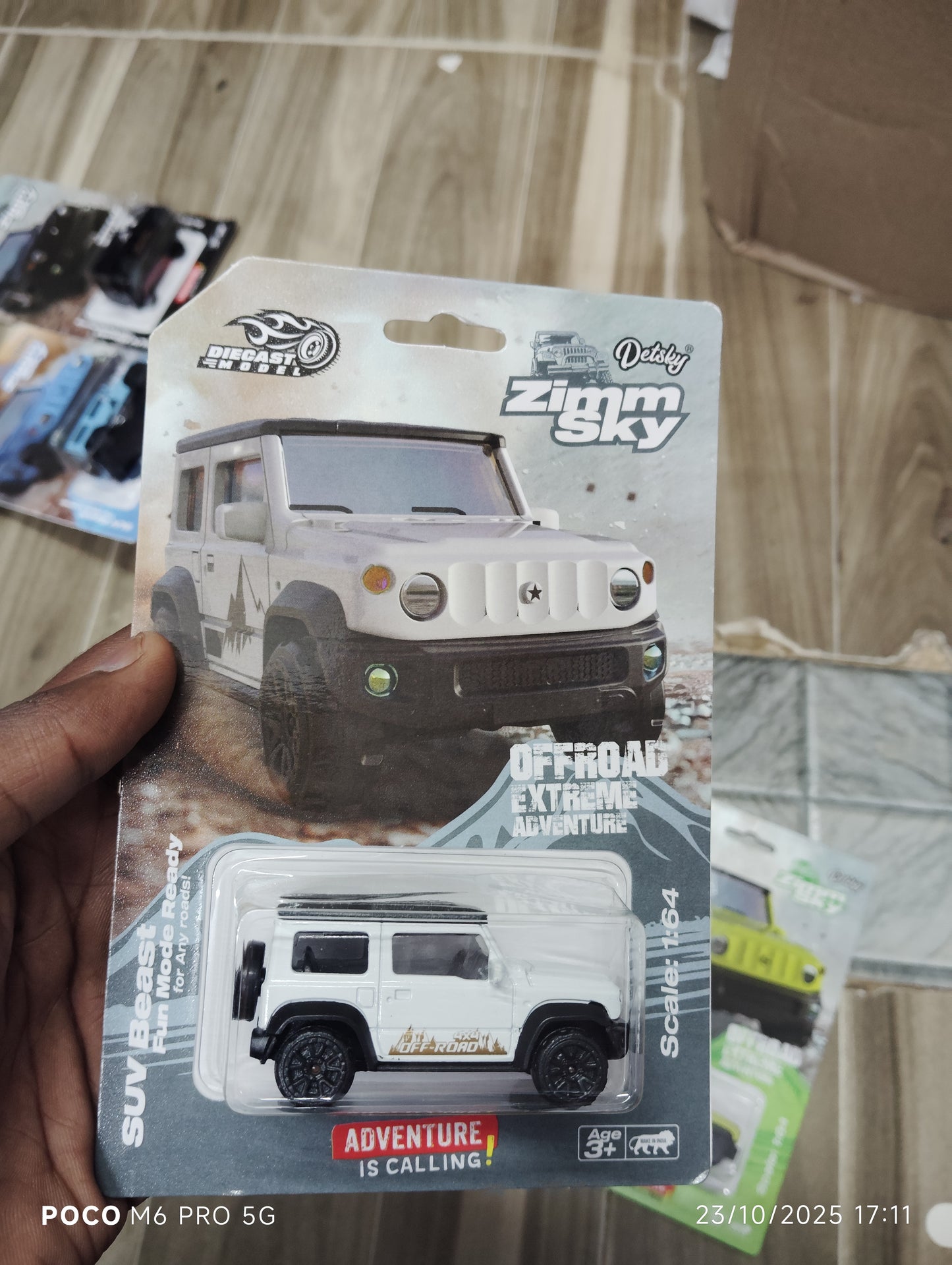 Detsky ZIMMSKY 1:64 Die-Cast SUV Car Model - Prepaid only