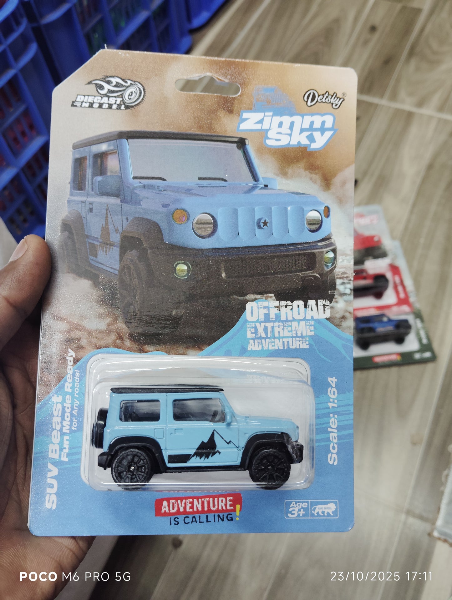 Detsky ZIMMSKY 1:64 Die-Cast SUV Car Model - Prepaid only