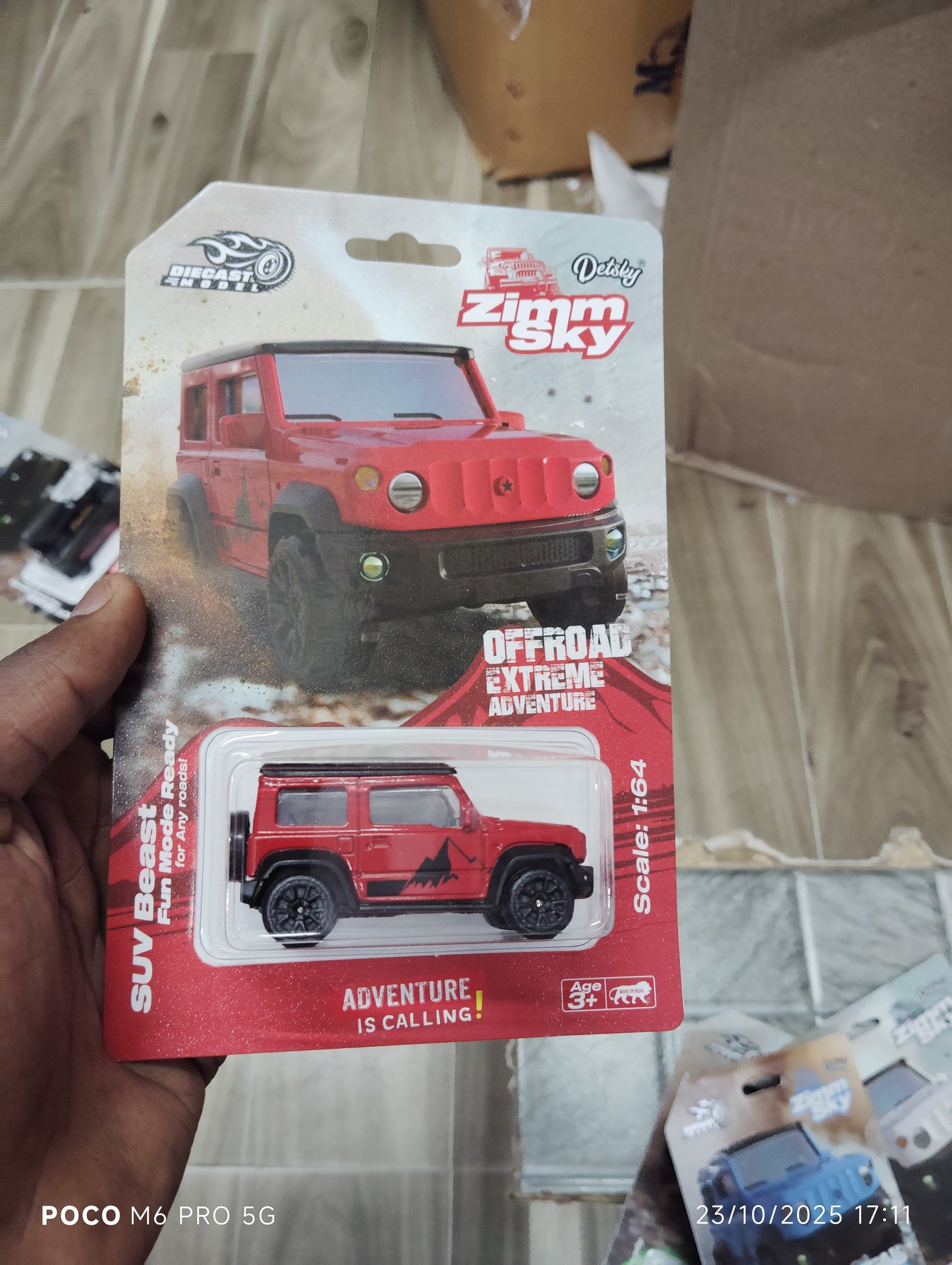 Detsky ZIMMSKY 1:64 Die-Cast SUV Car Model - Prepaid only