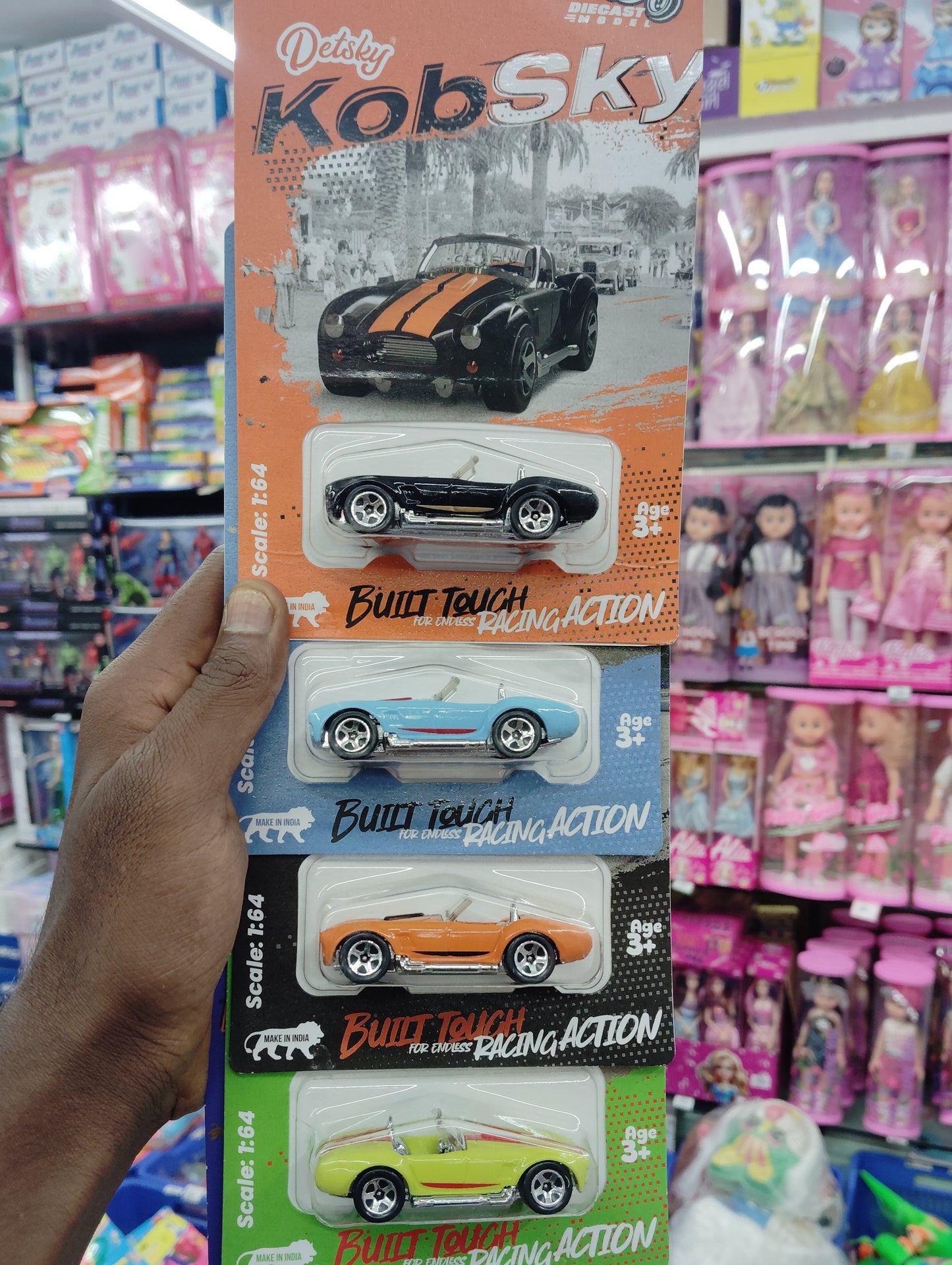 Detsky KobSky Die-Cast Model Cars – Premium Metal Toy Set (3+) - Prepaid only