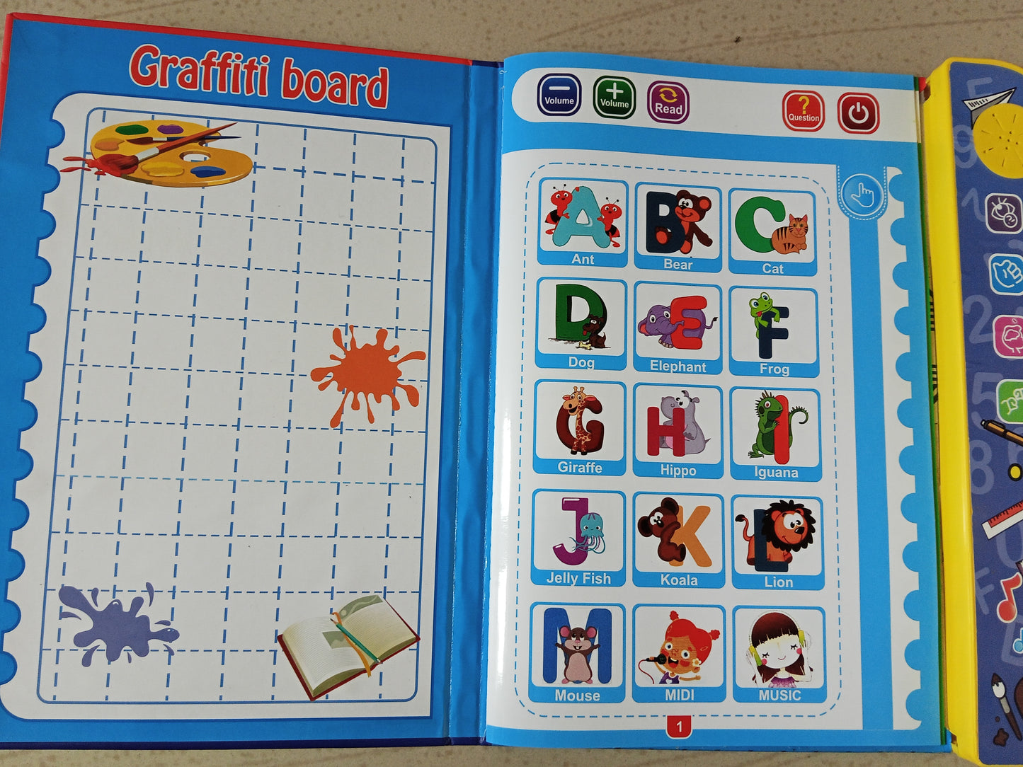 Interactive Intelligent Learning Book for Kids – Educational Sound Book - Prepaid only