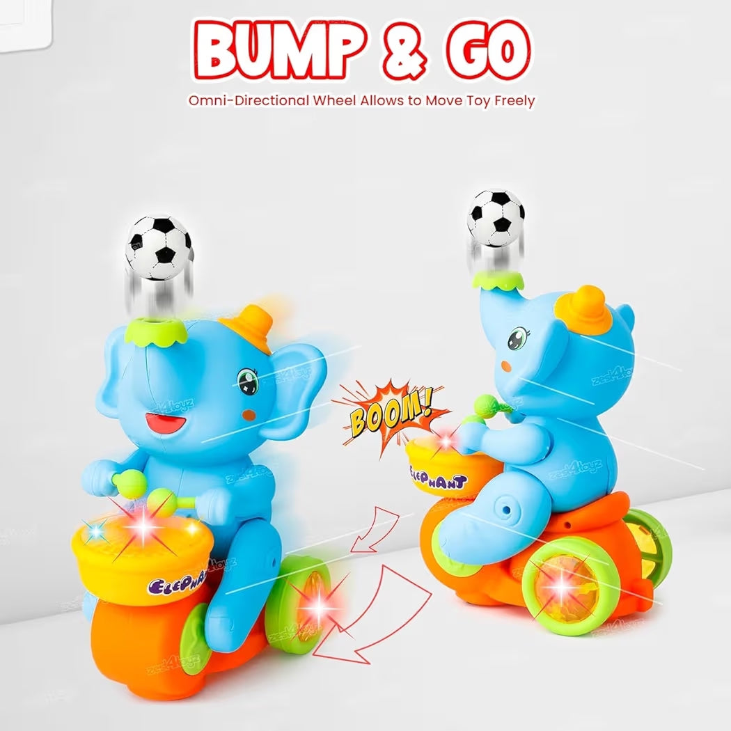 Musical Elephant Toy for Kids – Lights, Music & Dancing (3+)