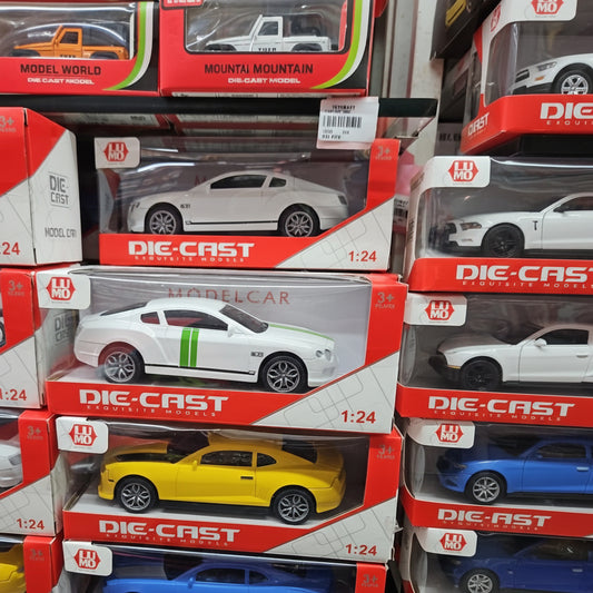 Die-Cast Sports Car Model 1:24 | Metal Luxury Toy Car