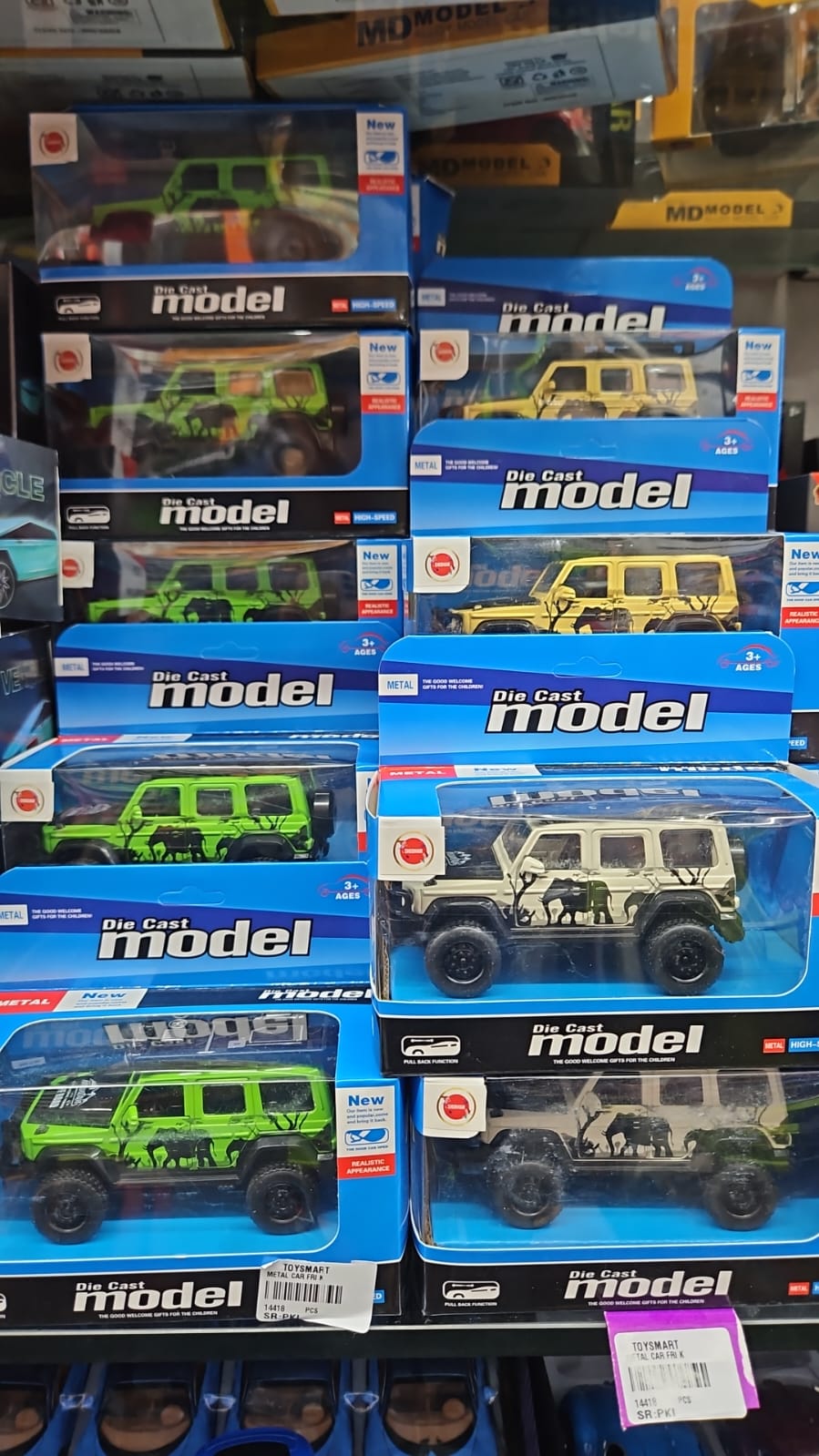 Die-Cast Off-Road Jeep Model Car | Metal SUV Toy