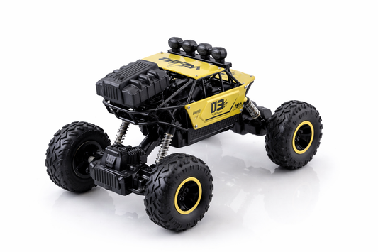 Rock Crawler 1:16 RC Car – Metal Body with LED Lights